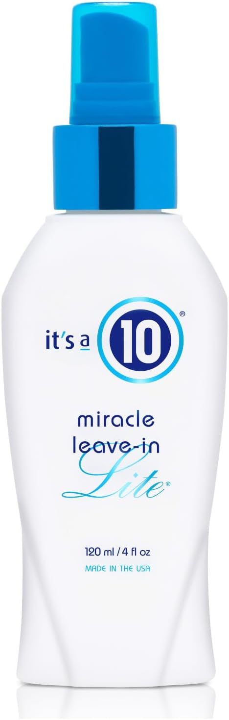 It’s a 10 Haircare Miracle Leave-In Lite, 4 fl oz