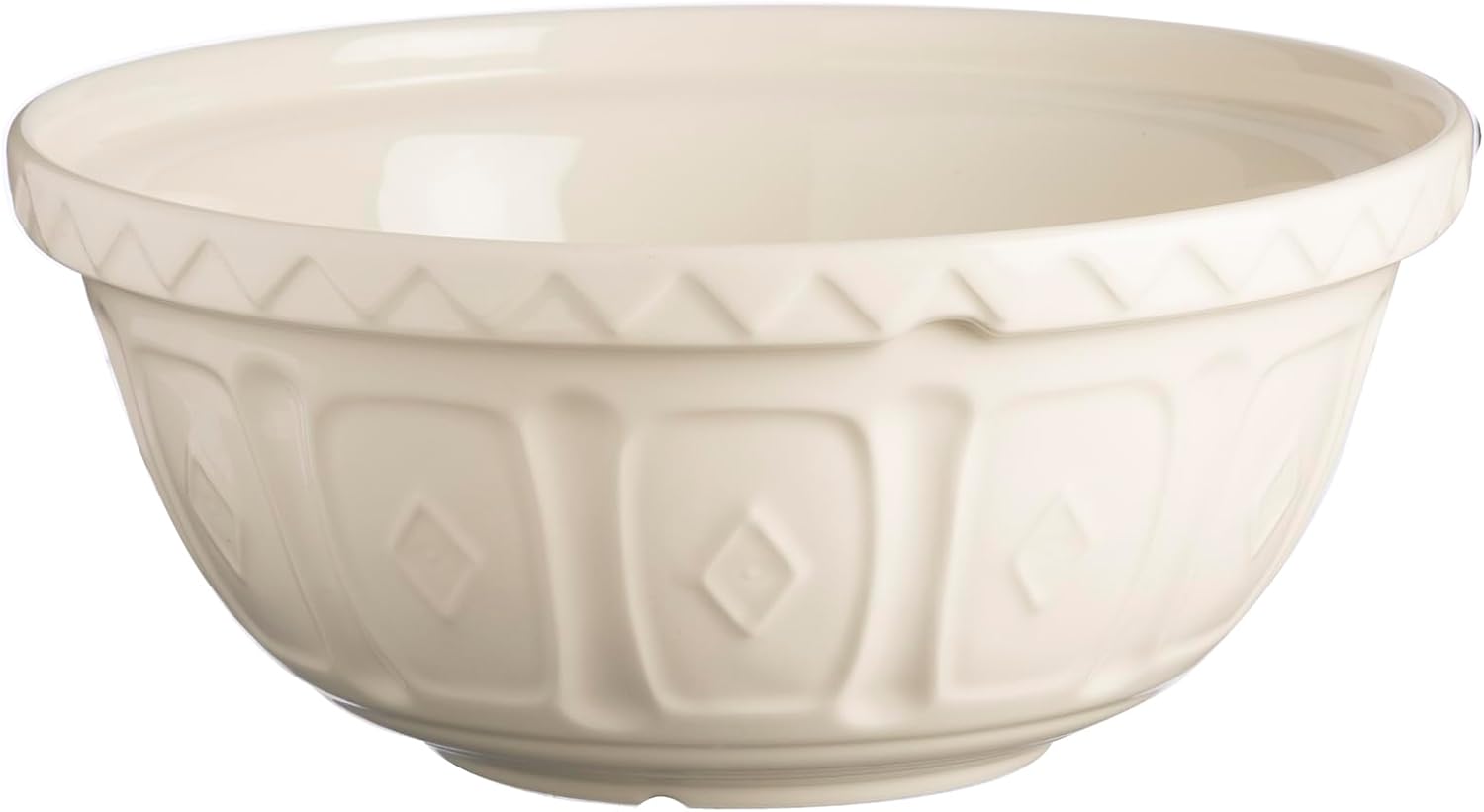 Mason Cash | Color Mix S12 Cream Mixing Bowl - 4.25 Quart