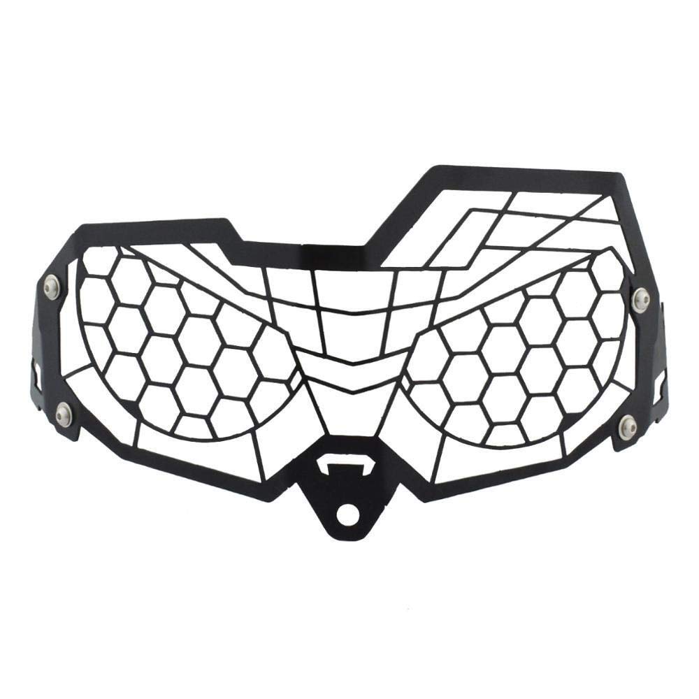 accessori per moto Lampada frontale Grille Shield Guardia copertura della protezione del nero misura for il CRF250 CRF250L CRF 250 L 250L Rally ABS 2017 2018 2019
