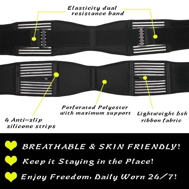 Miniatura 6 de Generic Cinturón sacroilíaco de cadera SI para mujeres y hombres - Soporte de espalda baja - Cinturón de apoyo pélvico - Cinturón trocánter