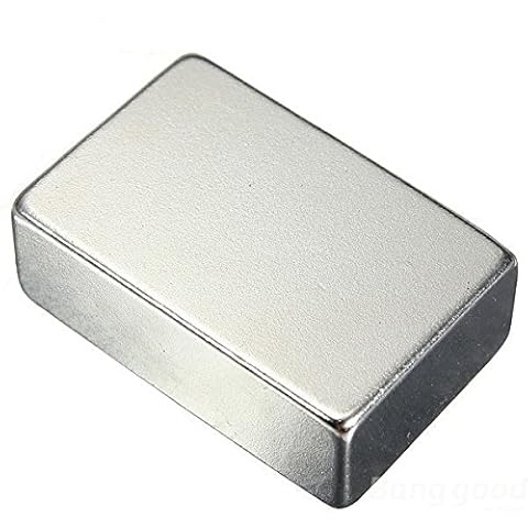 Magnetastico® | 2x ultra-strong 40x20x10 mm rectangle neodymium magnets N52 Cover