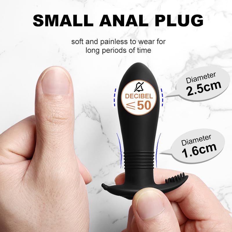 sex toy store nashville Enjox® Boom: Smartphone-Controlled Vibrating Anal Plug for Beginners