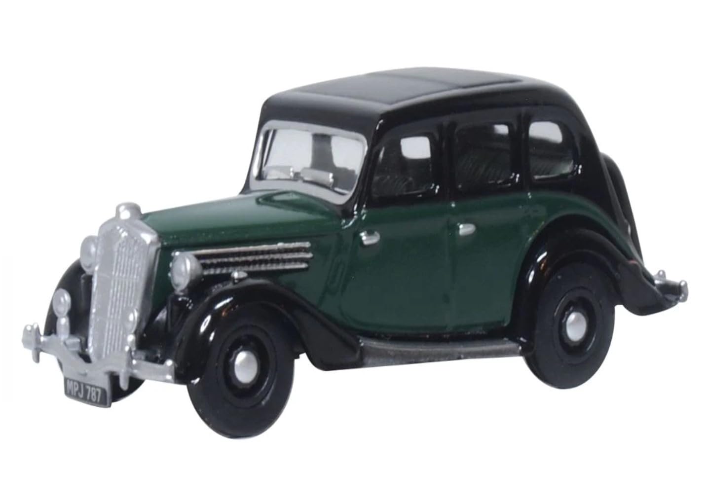 Oxford Diecast Green/Black 76Wo006 Wolseley 18/85 - 1:76 Scale Diecast Model