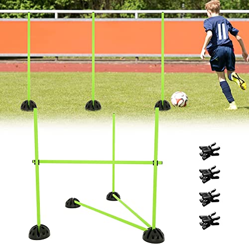 JNGLGO Set setos barra de salto setos de coordinación, agility Sports kit para entrenamiento...