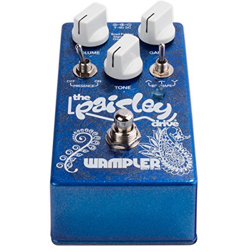 Wampler Paisley Drive Brad Paisley Pédale d’effets pour guitare électrique - Les Beatles, Paul McCartney, John Lennon, RIngo Starr, George Harrison Wampler Paisley Drive Brad Paisley Pédale d'effets pour guitare électrique – Image 5