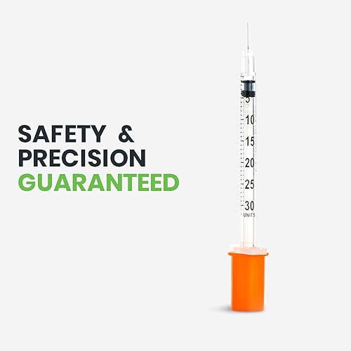 Miniatura 2 de Care Touch - Jeringas de insulina - 109oz 516 - 8 mm 03 cc paquete de 100