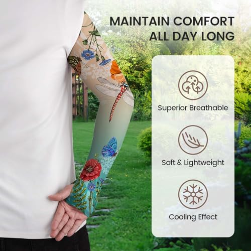 Gardening Sleeves for Women Farm Sun Protection Thorn Proof Cooling Arm Sleeves to Cover Arms for Garden Sports2