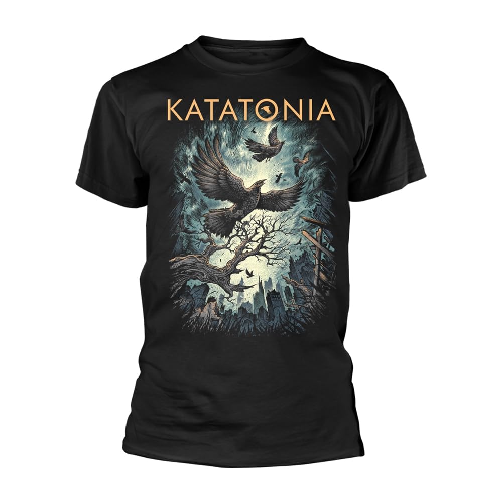 Katatonia Uncover The Skies Men's T-Shirt Black Band Merch, Bands, black, XL