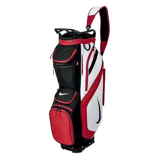Nike Performance Cart Golf Bag Red | Black