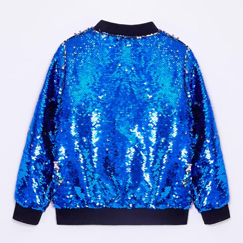 Cilucu Kids Jackets Girls Boys Flip Sequin Zipper Coat Jacket for Toddler Girls Birthday Outerwear Clothes2