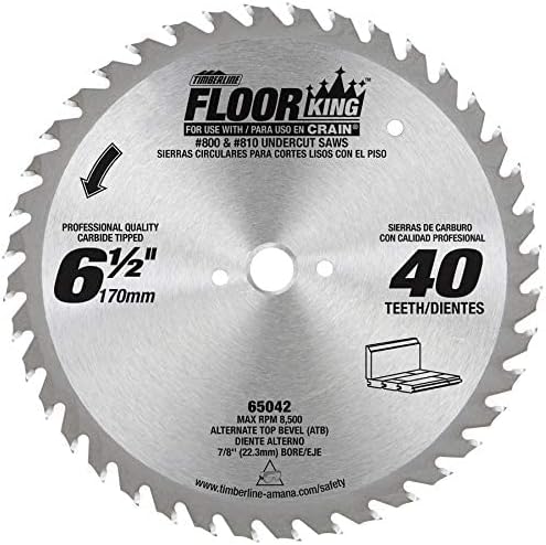 Timberline - 6-1/2"X40Tx5/8"Bore(Crain 804) (65042)