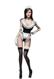 1/6 Scale Female Clothes,Female Maid Suit Clothing for 12inch Action Figure Body (A)