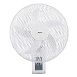 - 3 velocidades Ventilador de Pared INFINITON WN 60W/31, 16\" (40cm), 3 velocidades, inclinación Ajustable