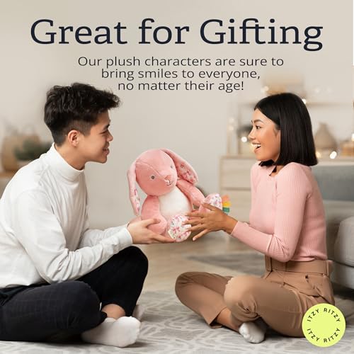 50% Off Itzy Ritzy Snuggles Plush Toy - Soft Sensory Bunny