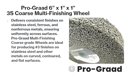 Image of Multi-Finishing Wheel 6 inch x 1 inch x 1 inch, 3S Coarse, 93021