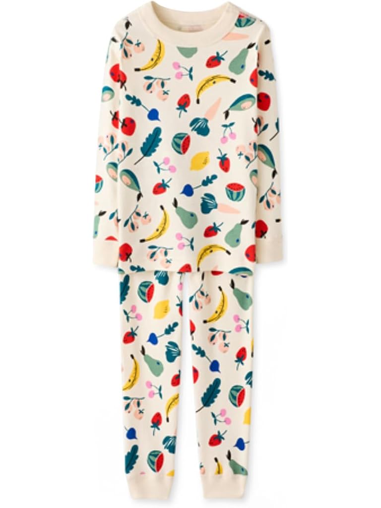 Multi Hanna Andersson Long John Pajama Set (Infant/Toddler/Little Kid/Big Kid)