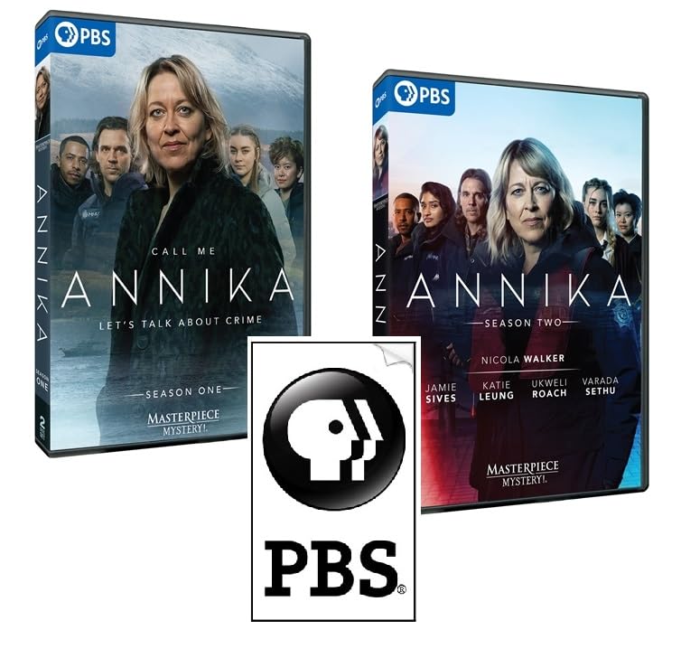 Masterpiece Mystery!: Annika - Complete Seasons 1 & 2, DVDs Plus Bonus PBS Sticker