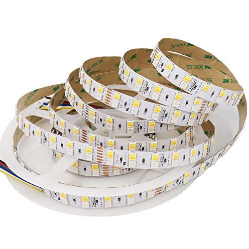 Tira LED RGB+CCT 16.4ft 24V SMD5050 Doble Fila miniatura 6