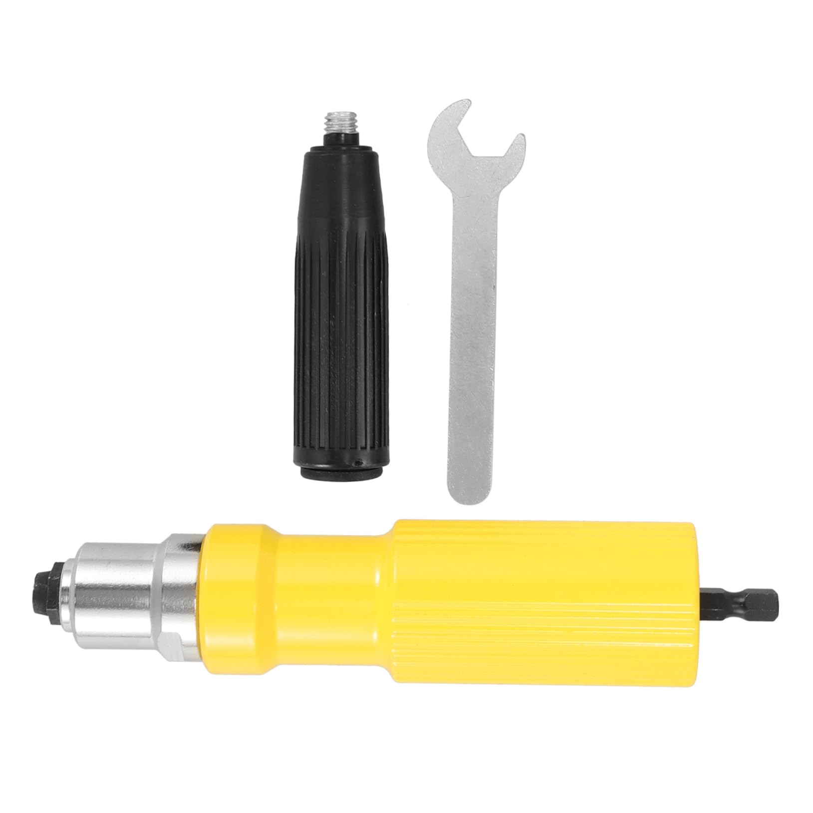 Anneome 1set Adattatori Per Rivettatrice Elettrica Kit Accessori Per Trapano Cordless Rivettatura e Versatile Per Precisione