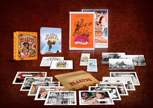 Blazing Saddles (4K Ultra HD + Blu-Ray) 50th Anniversary Limited Ultimate Steelbook Collectors Edition 4K Ultra HD + Blu-Ray Region Free