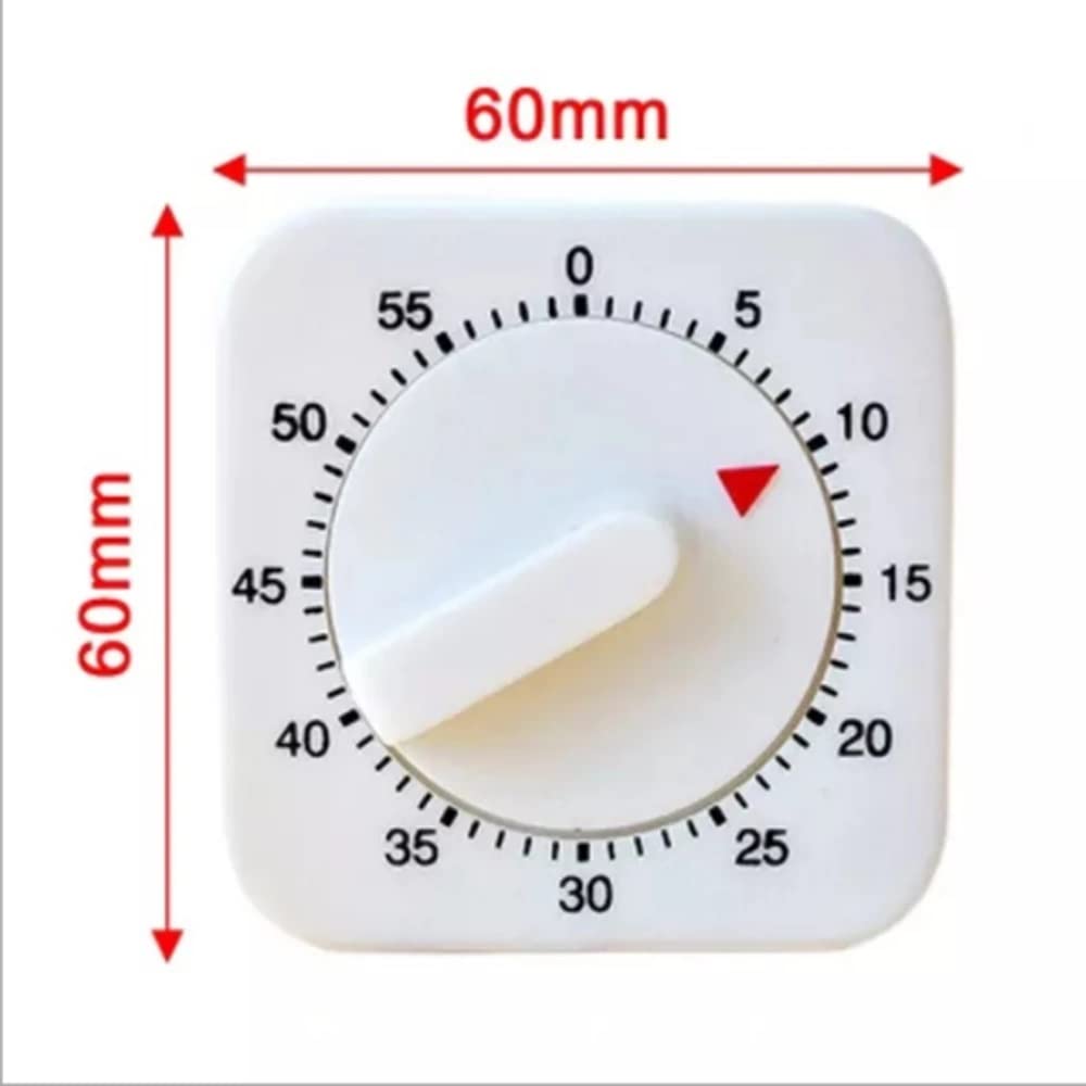 Timer kuchenny, cyfrowy minutnik do odliczania kuchni, zestaw 60 minut minutnik kuchenny alarm odliczania przypomnienie mechaniczny timer do kuchni domu narzędzia do pieczenia