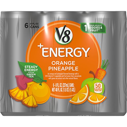 Caffeine in V8 Fusion Energy Drink