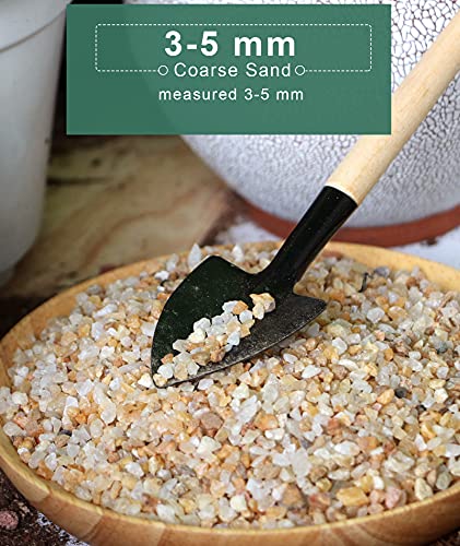 image for TOYPOPOR Coarse Silica Sand 2lb Succulent Rocks Stones Potting Horticu