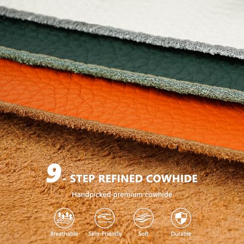 GADIEMKENSD Small Wallet Bifold RFID Credit Card Holder for Men Leather Coin Ladies Purse RFID Blocking Mini Compact Pocket Wallet with Zipper Card Cash Slots Ultra Slim Minimalist Light Grey3