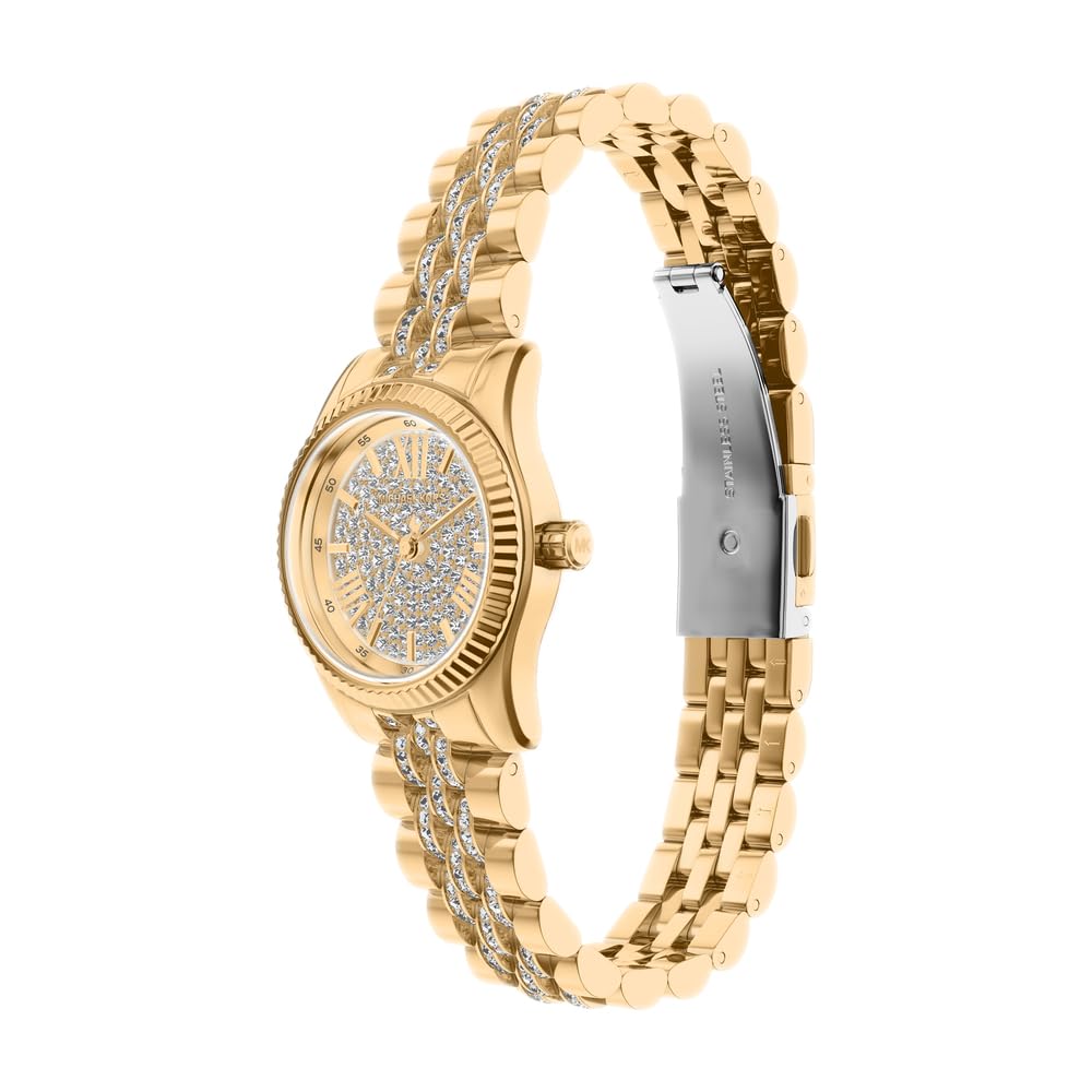 Michael Kors Lexington MK7575 - Reloj de Acero Inoxidable Dorado de 26 mm para Mujer