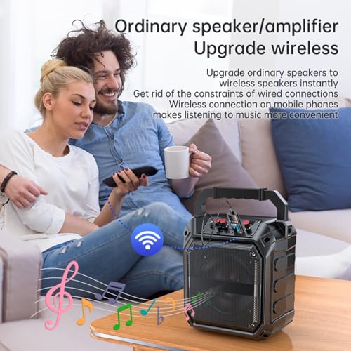 Transmisor Receptor Bluetooth Adaptador Audio Inalámbrico miniatura 4