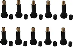 Válvula Para Pneu Sem Câmara TR-414 - Kit com 10 unidades