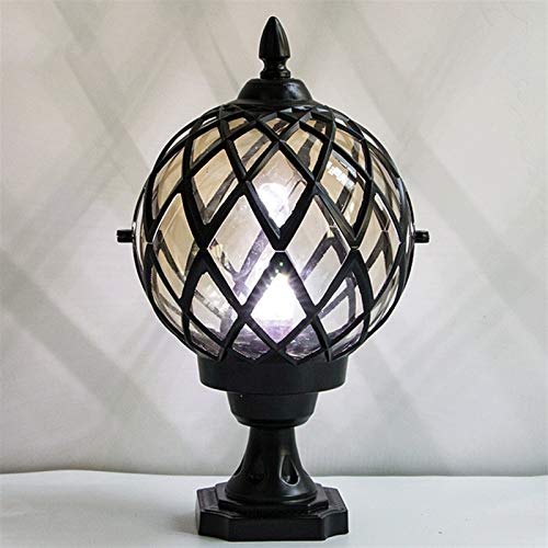 Lampe jardin Victoria luminaire pelouse étanche IP65 pour pilier extérieur