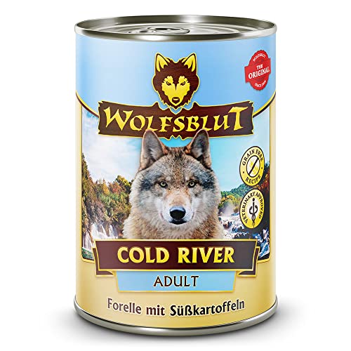 Wolfsblut - Cold River - 6 x 395 g - Forelle - Nassfutter - Hundefutter - Getreidefrei