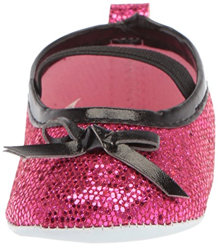 Luvable Friends Baby-Girl's Sparkly Mary Jane Crib Shoe2