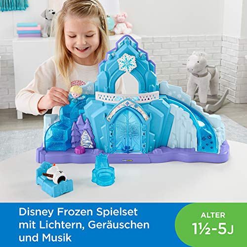 Fisher-Price GLM38 Little People Frozen Elsas Eispalast - Deutsche Sprachversion – Bild 4