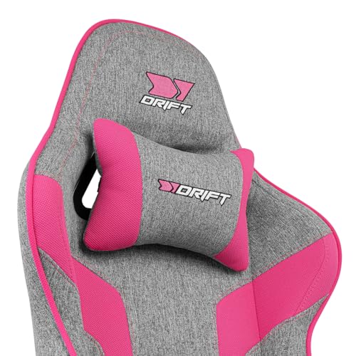 Variante de DRIFT GAMING silla gaming DR90 Gris/Rosa