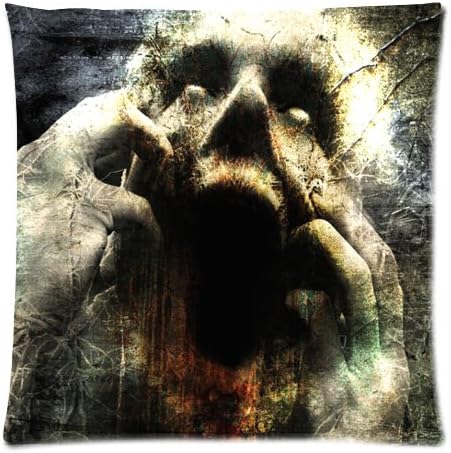 Scary Pillow Cases Square Pillowcase 18" x 18" (Two Sides)
