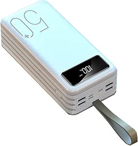 Carregador Power Bank 50000 Mah Portátil C/ Cabo E Lanterna  Jm