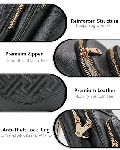 Image of Anti Theft Crossbody Bags for Women,RFID Sling Bag Travel Purse