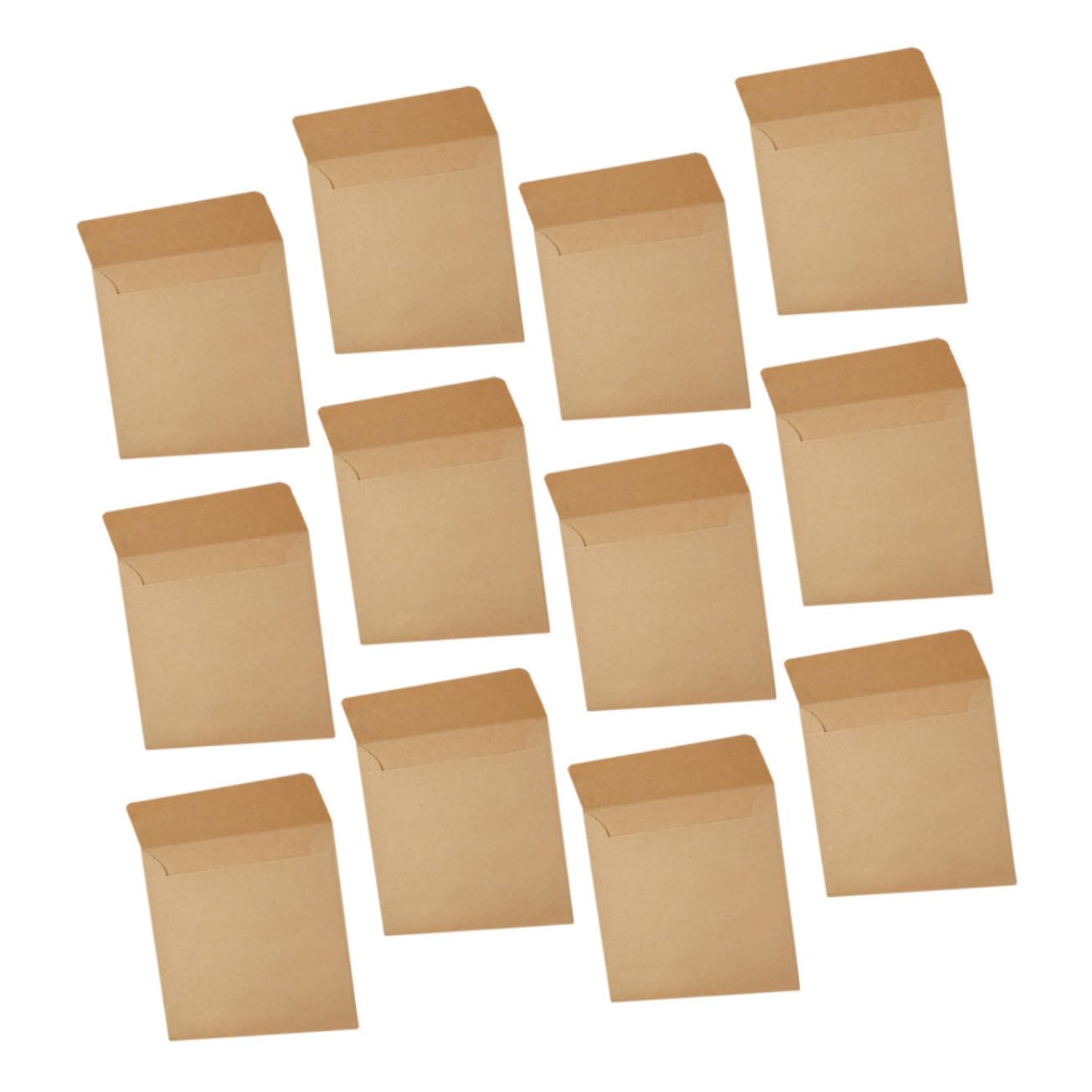 NUOBESTY 2 Set Di Buste Di Carta Bianche Francobolli Biglietti Buste E Chiavi Per Conservare Appunti 100 Pezzi*2