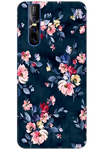 COBERTA Printed Back Cover for Vivo V15 Pro Back Cover Case - Blue Floral Design (B082XHDQRK) Amazon Price History, Amazon Price Tracker