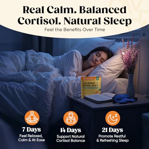 Image of Venture Pal Calm Drink Mix, 12-in-1 Cortisol Reducer & Sleep Aid
