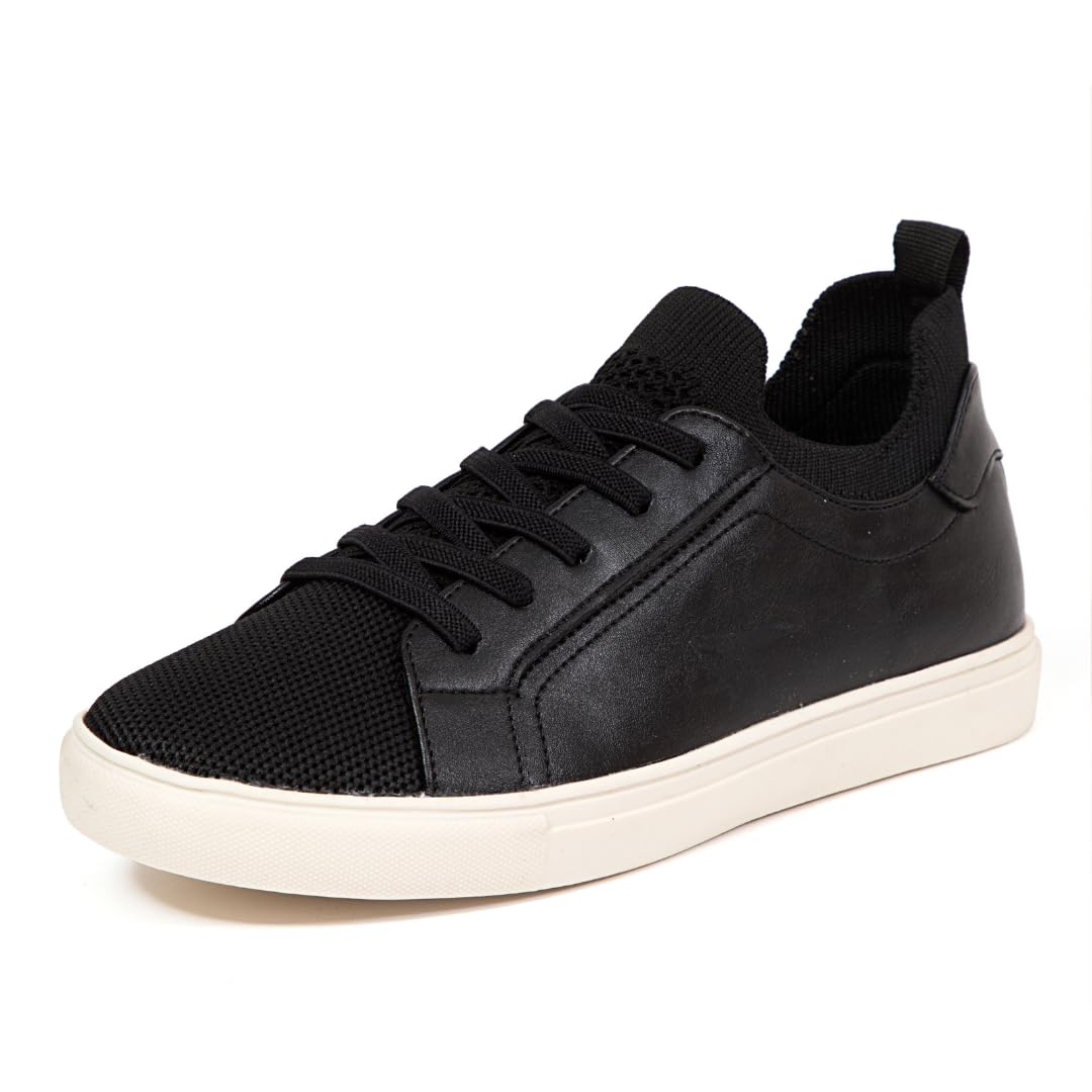 Deer Stags Boy's Dawson Jr Black Sneaker, Size 4