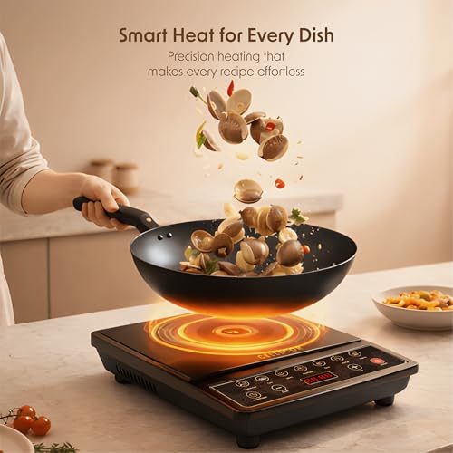 Image of CELLECOR CE06IND Induction Cooker | 2000W | 5 Modes | Auto SwitchOff | LED