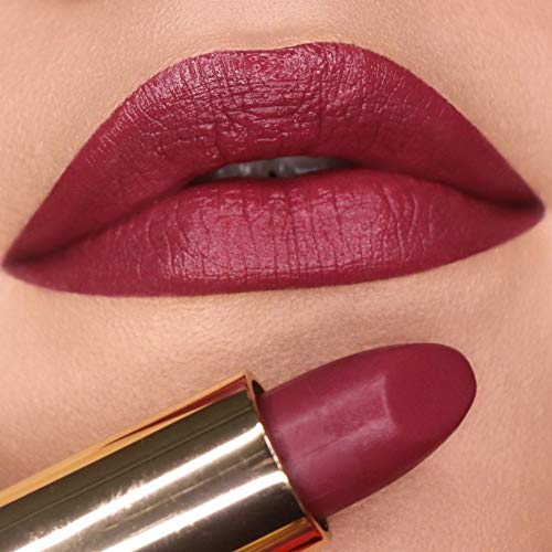 Image of Iba Long Stay Matte Lipstick for Women- M01 Deep Mauve, 4g | Creamy Matte Finish & Smooth Texture | Long-Lasting | Hydrated Lips | Enriched with Vitamin E | Intense Colour & Highly Pigmented | Lip Makeup