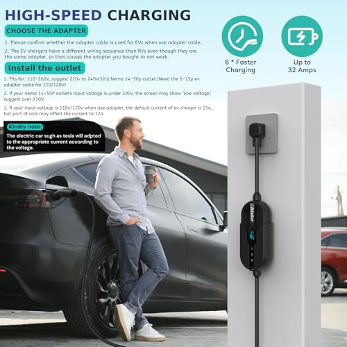 AIMILER Level 2 Tesla Charger WiFi