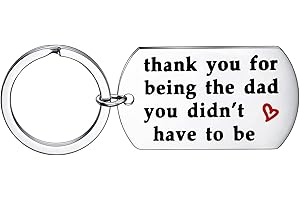 Thank You Dad Keychain: Express Gratitude with a Heartfelt Token of Appreciation