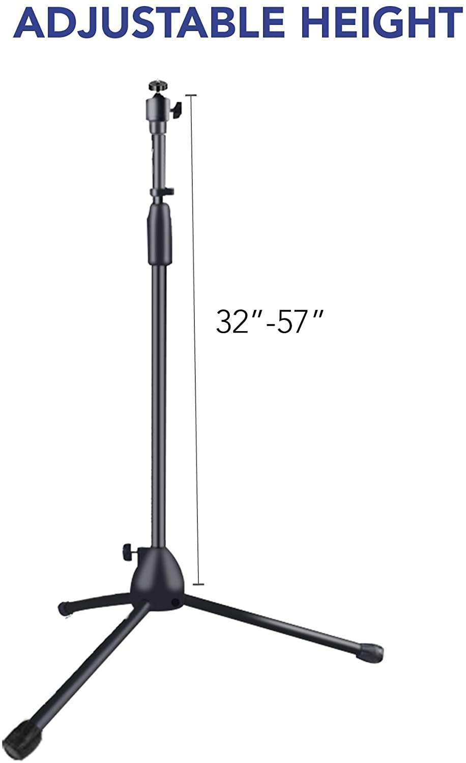 Drsn Dreibein-Stativ 83-145cm - 5kg Traglast Mit 360° Kugelkopf & Tragetasche