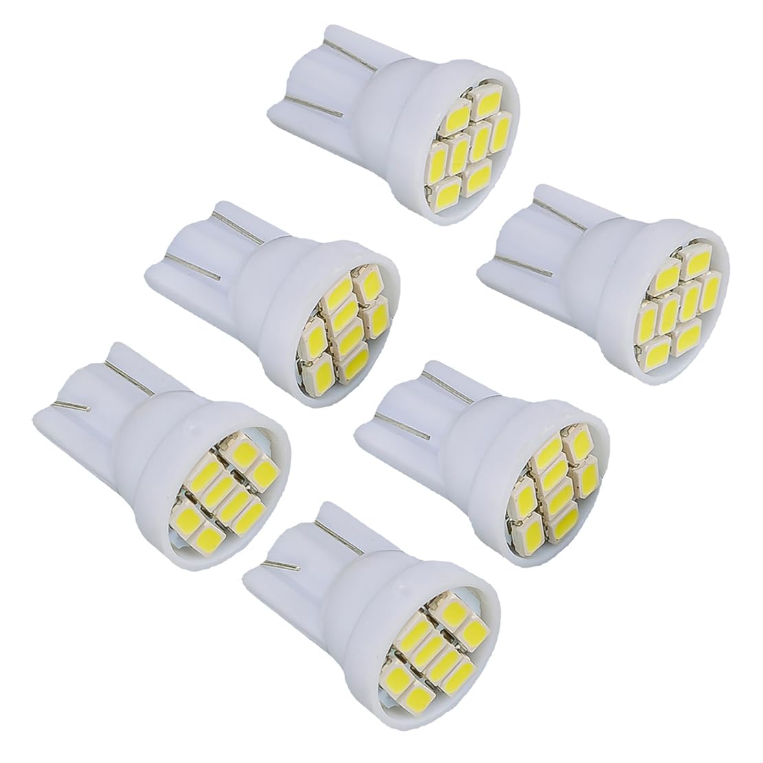 beler 12 Ampoules LED 6000K Blanches pour Tableau de Bord Fit pour Chevrolet C10 C20 C30 Truck 1973-1987