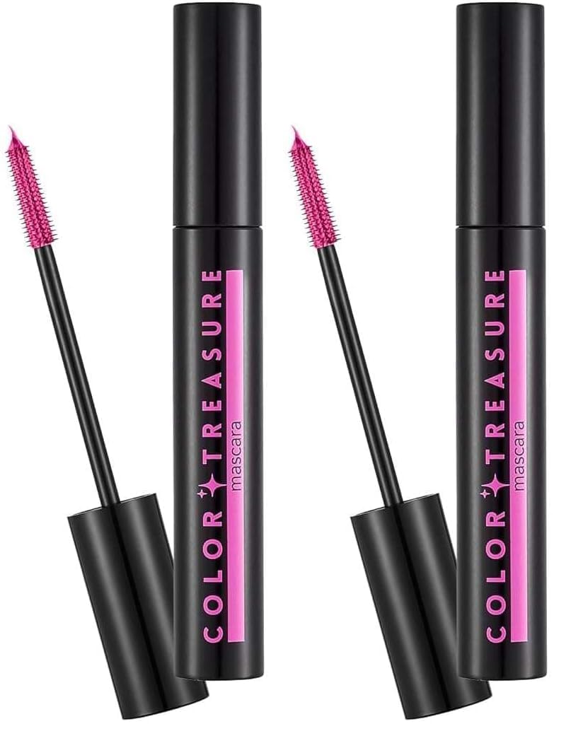 Flormar Color Treasure Hacim Veren ve Yüksek Pigmentli Renkli Maskara 003 Rose Quartz (2 paketi)